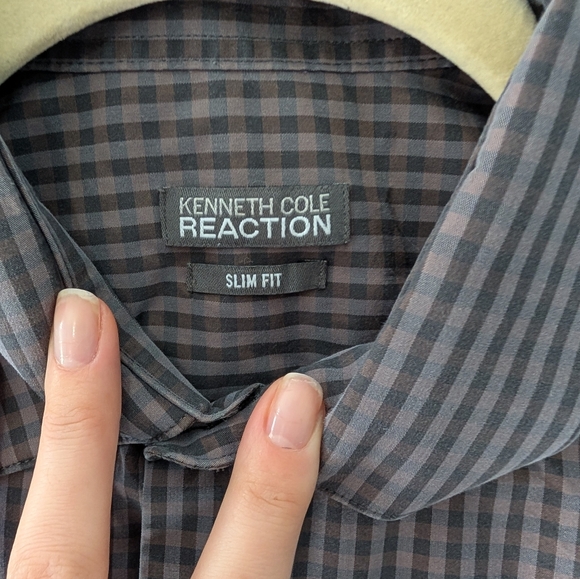 Checkered button down - Picture 4 of 6